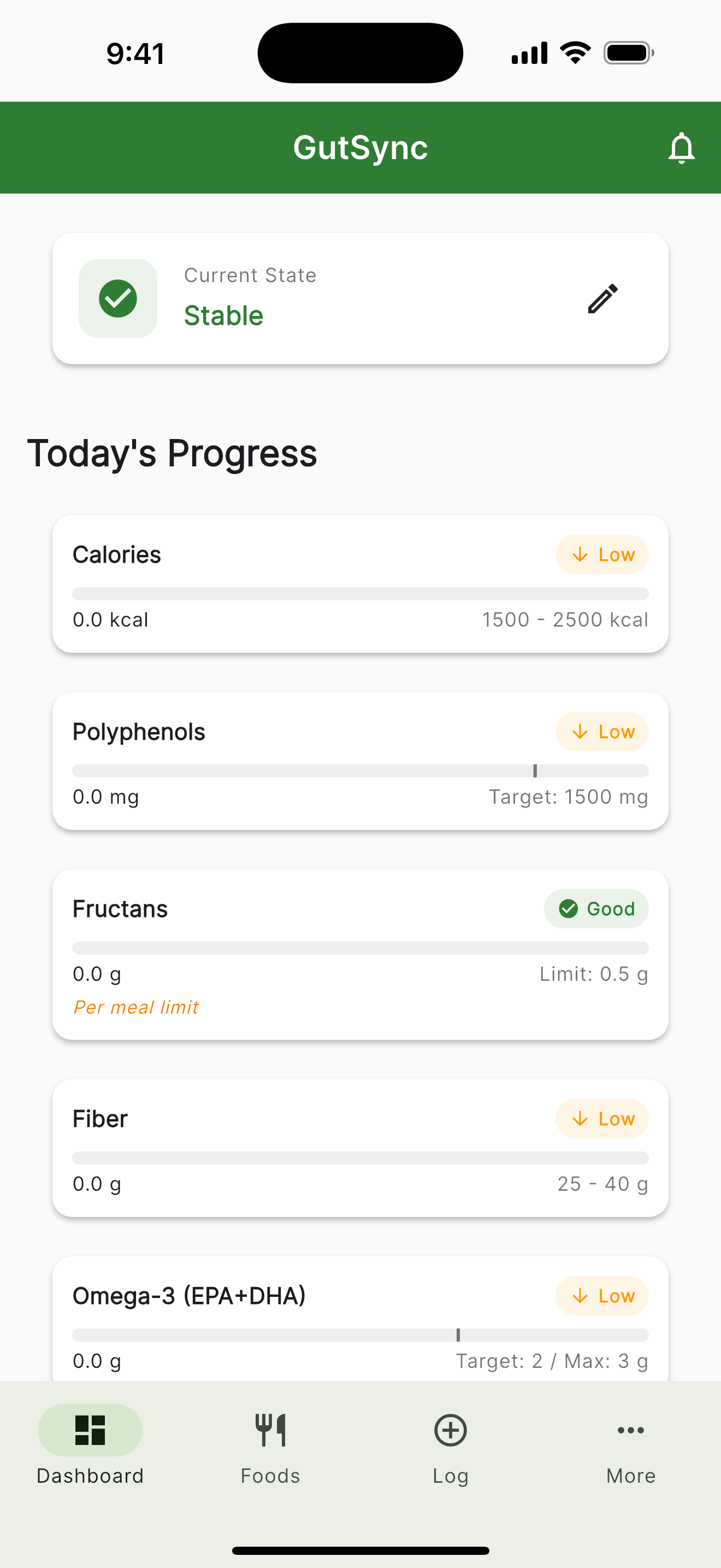 GutSync screenshot 1