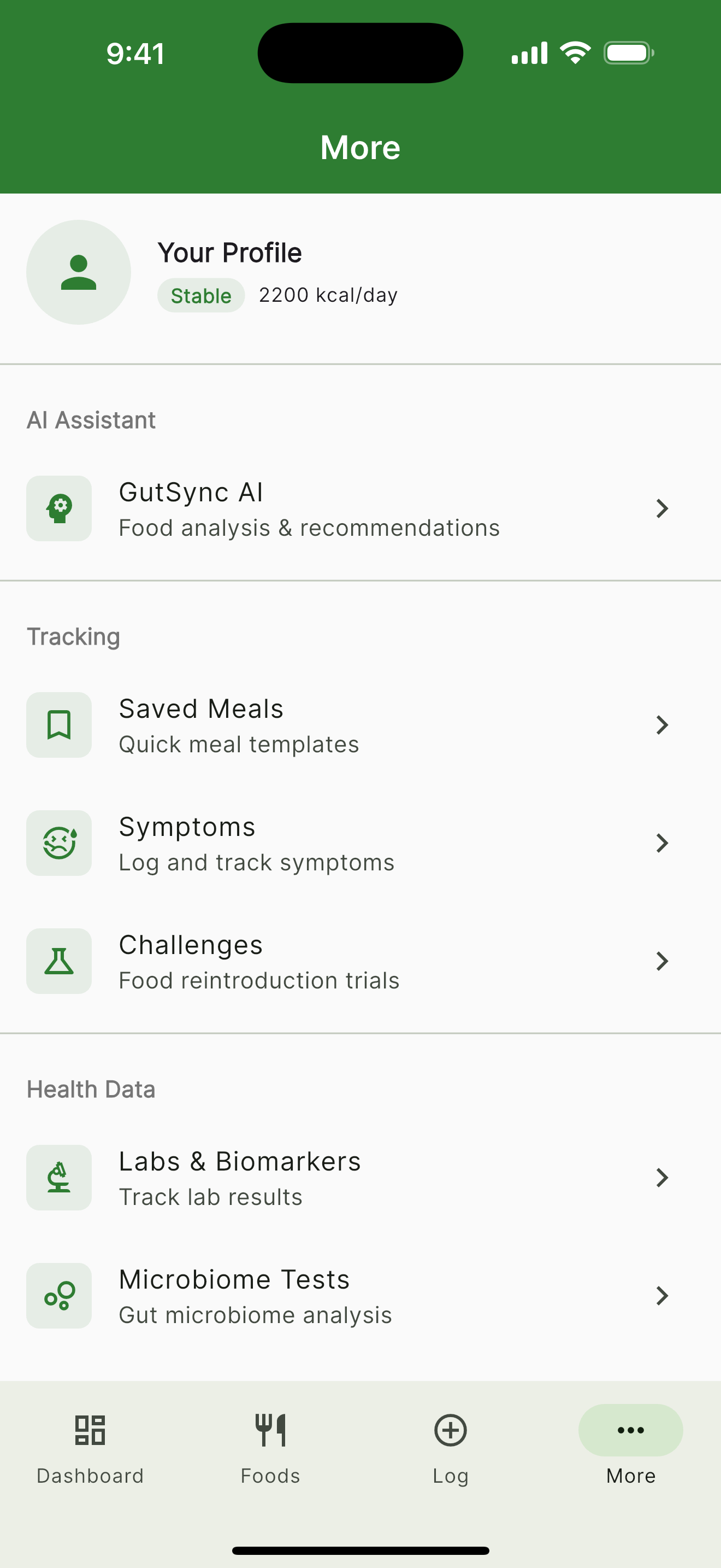 GutSync screenshot 4